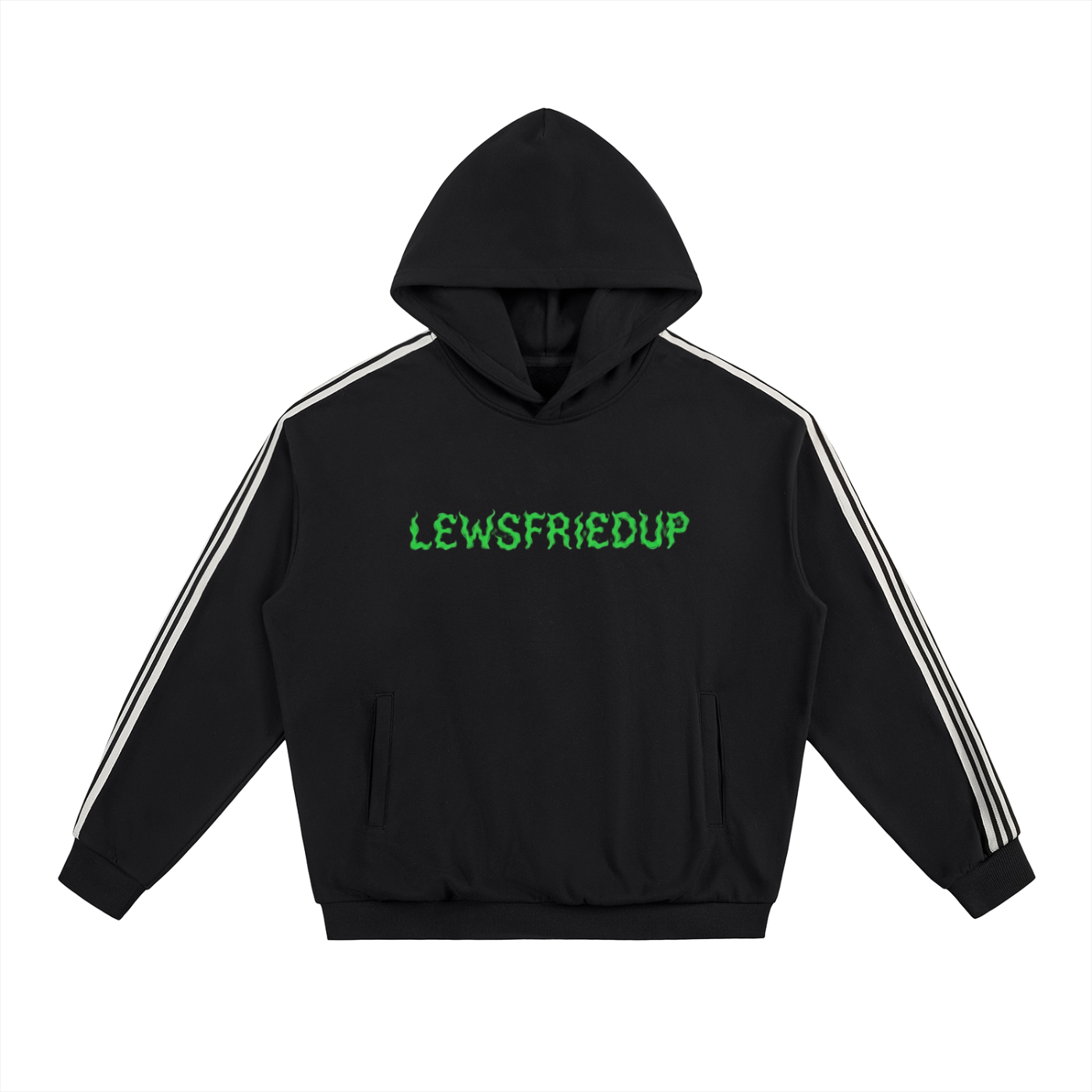 Lewsfriedup x Smoking Helps Collab Hoodie Style 2