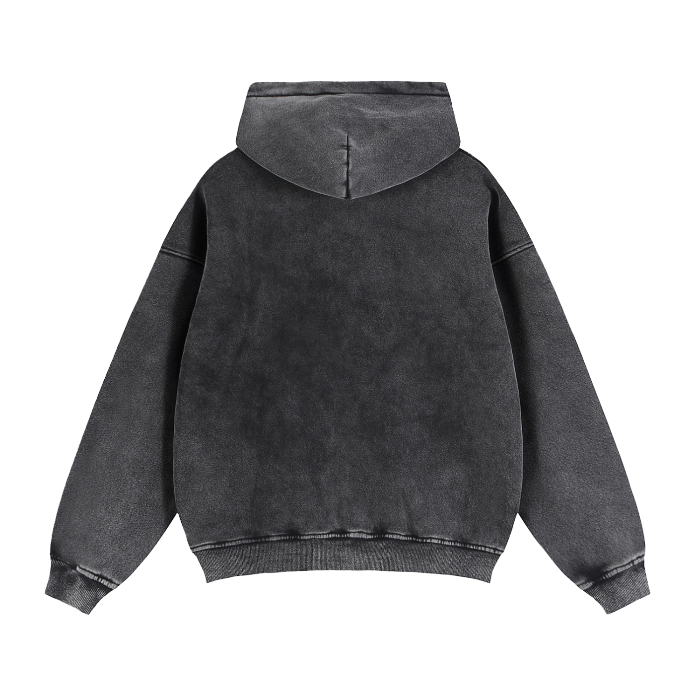 Smoking Helps Through Boxy Fleece Hoodie