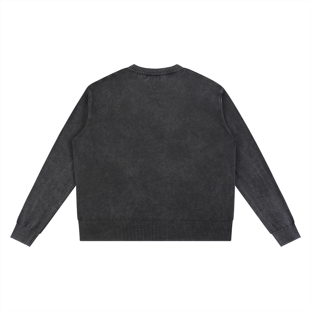 Smoking Helps Mineral Wash Oversized Sweater