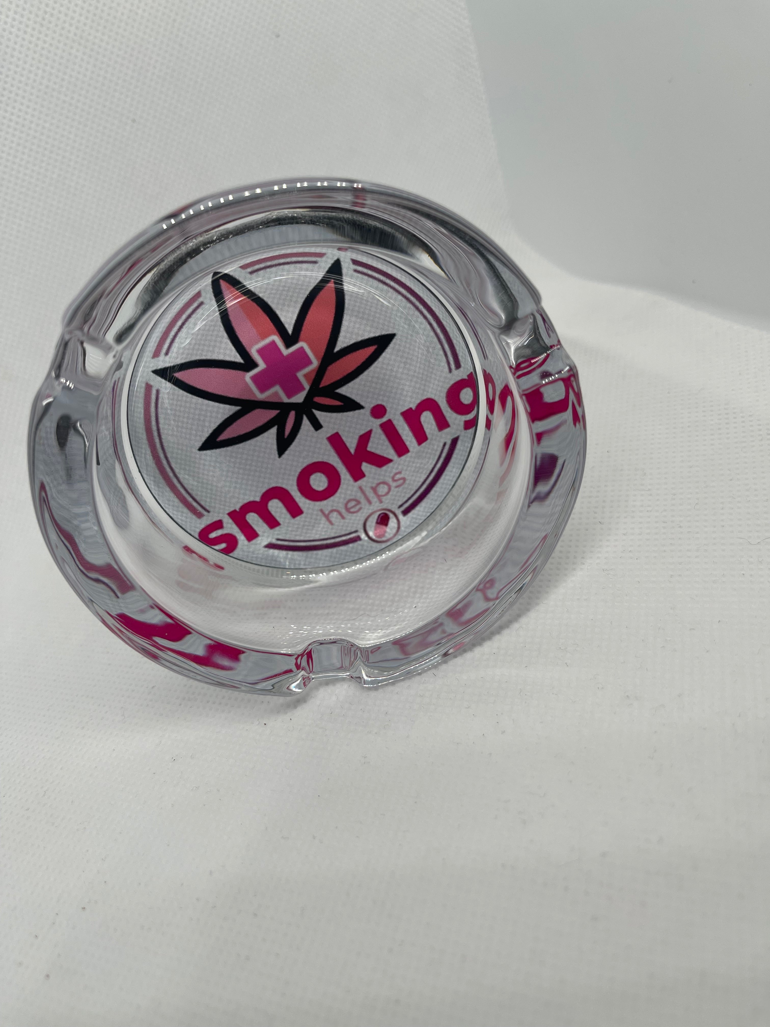Pink Smoking Helps Ashtray