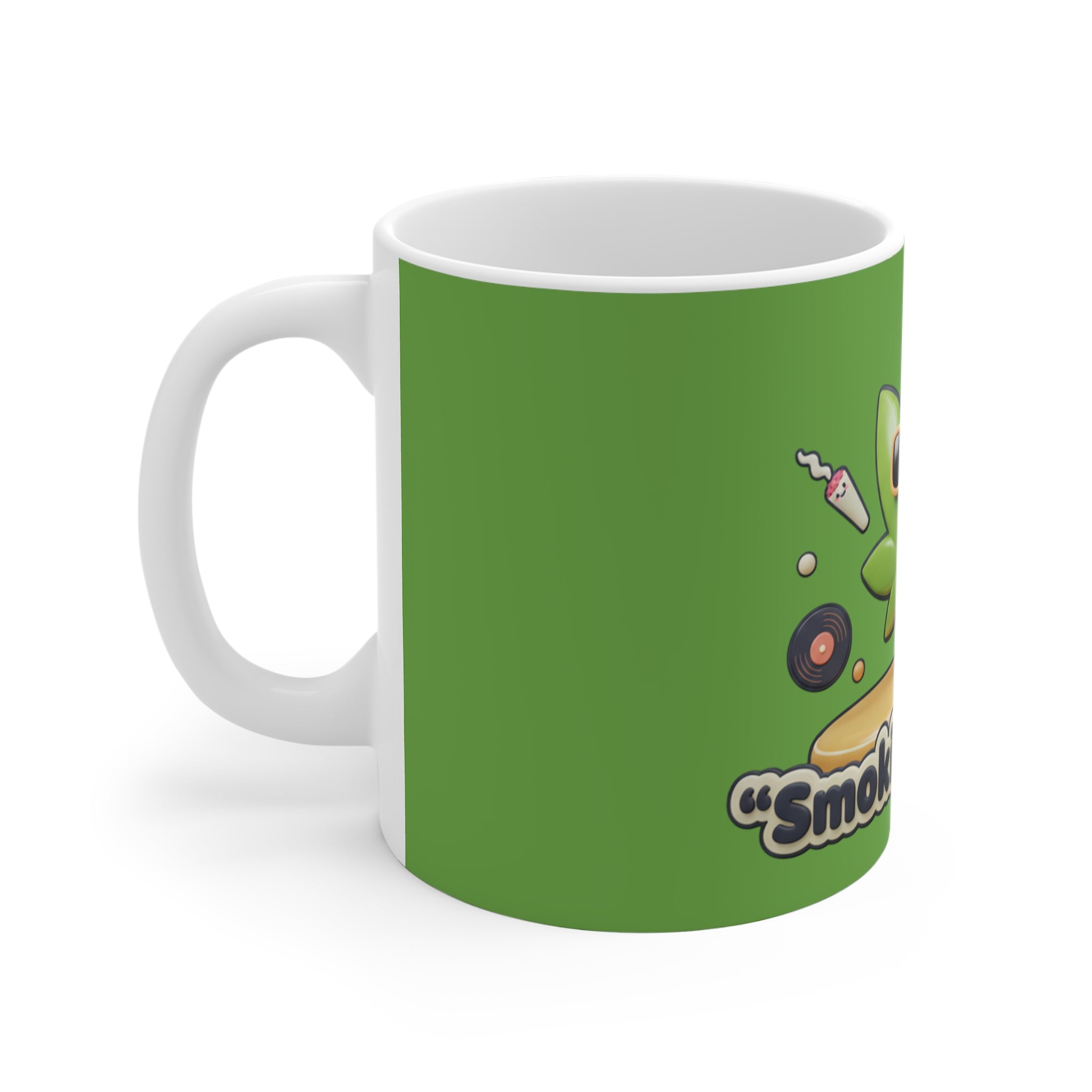 Smoking Helps Mug - Green
