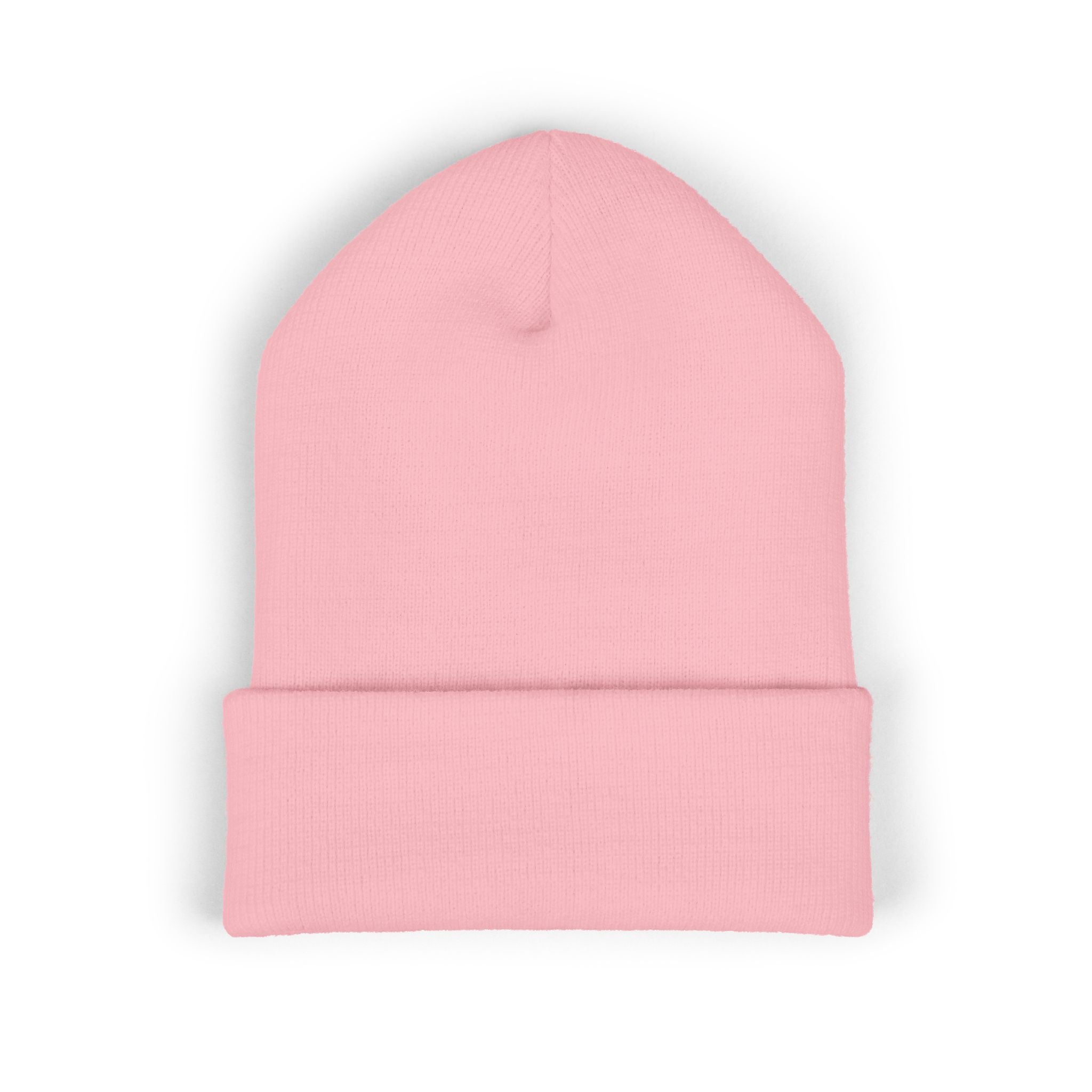 Smoking Helps Embroidered Beanie - Cuffed Knit Hat