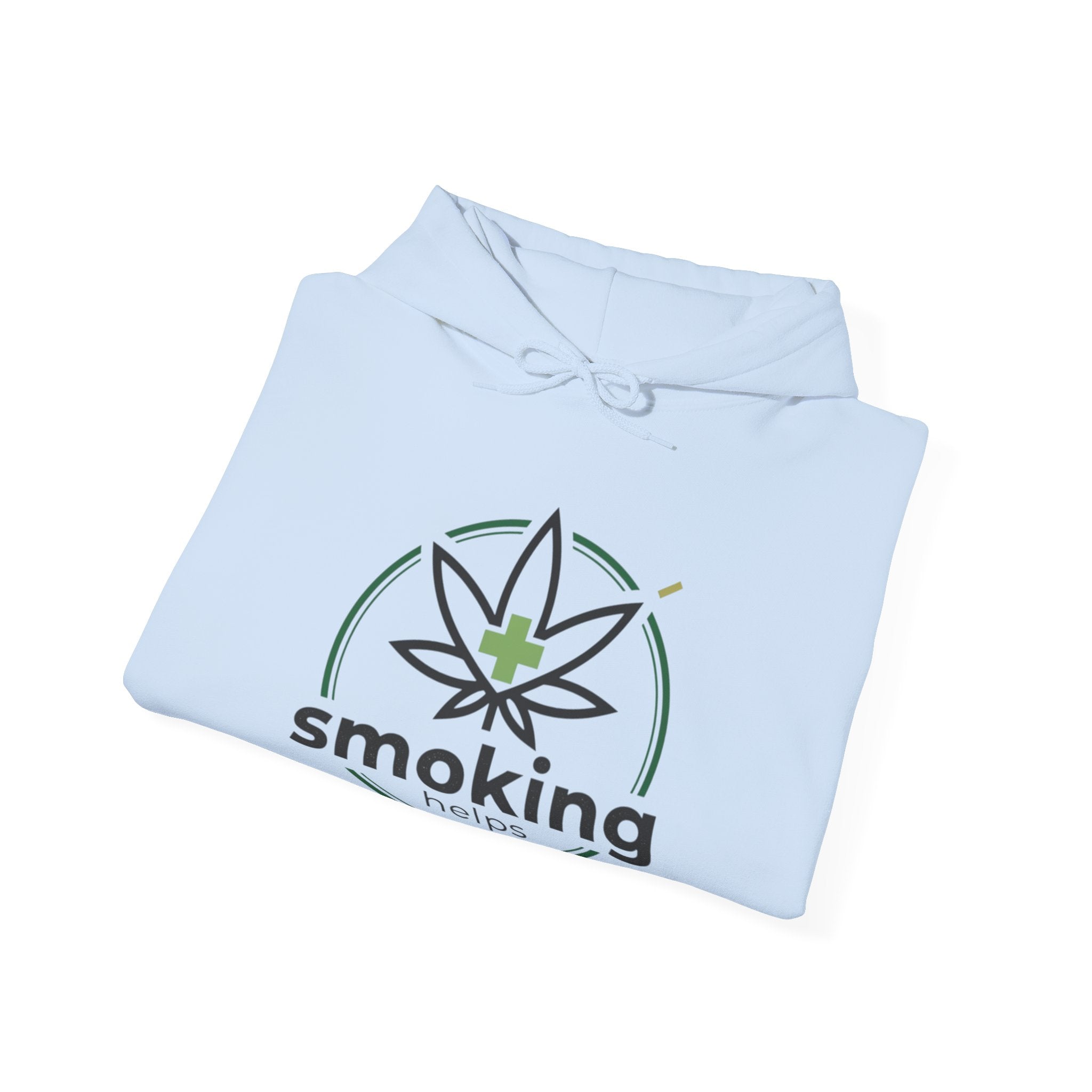 Hoodie — Smoking Helps Logo Pullover