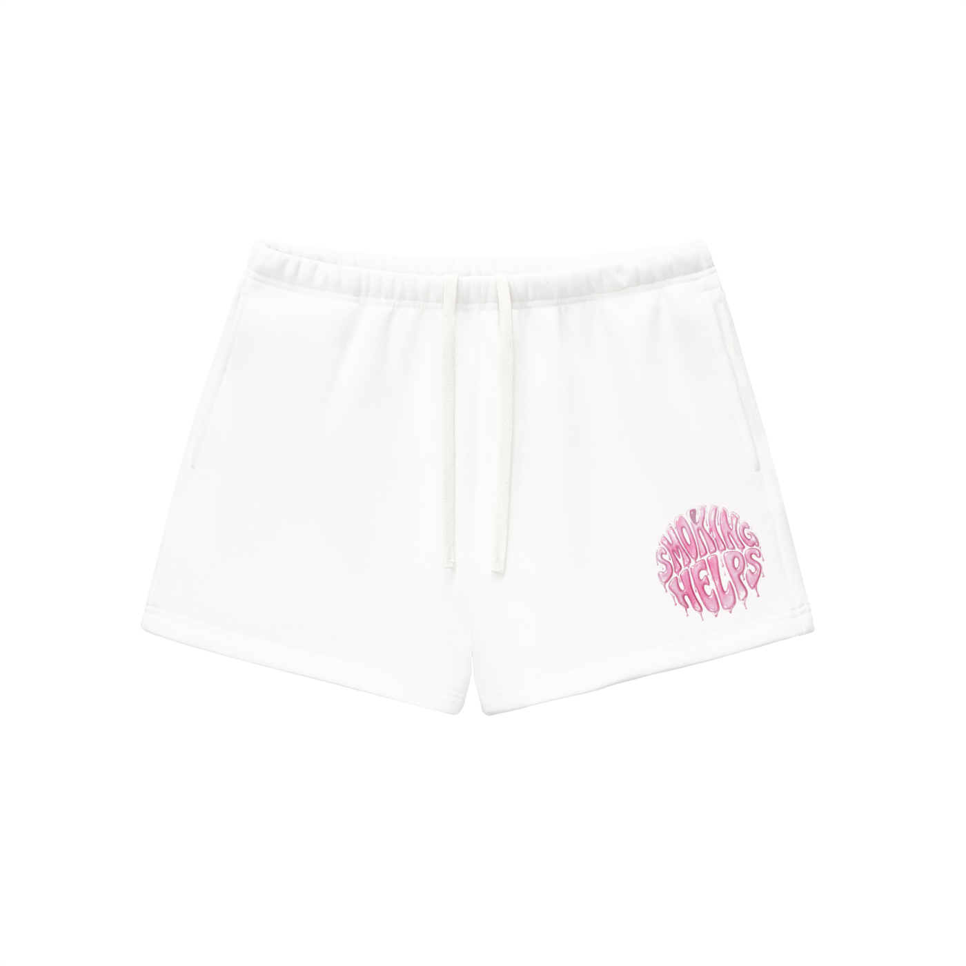 Women's Drawstring Smoking Helps Sweatshorts