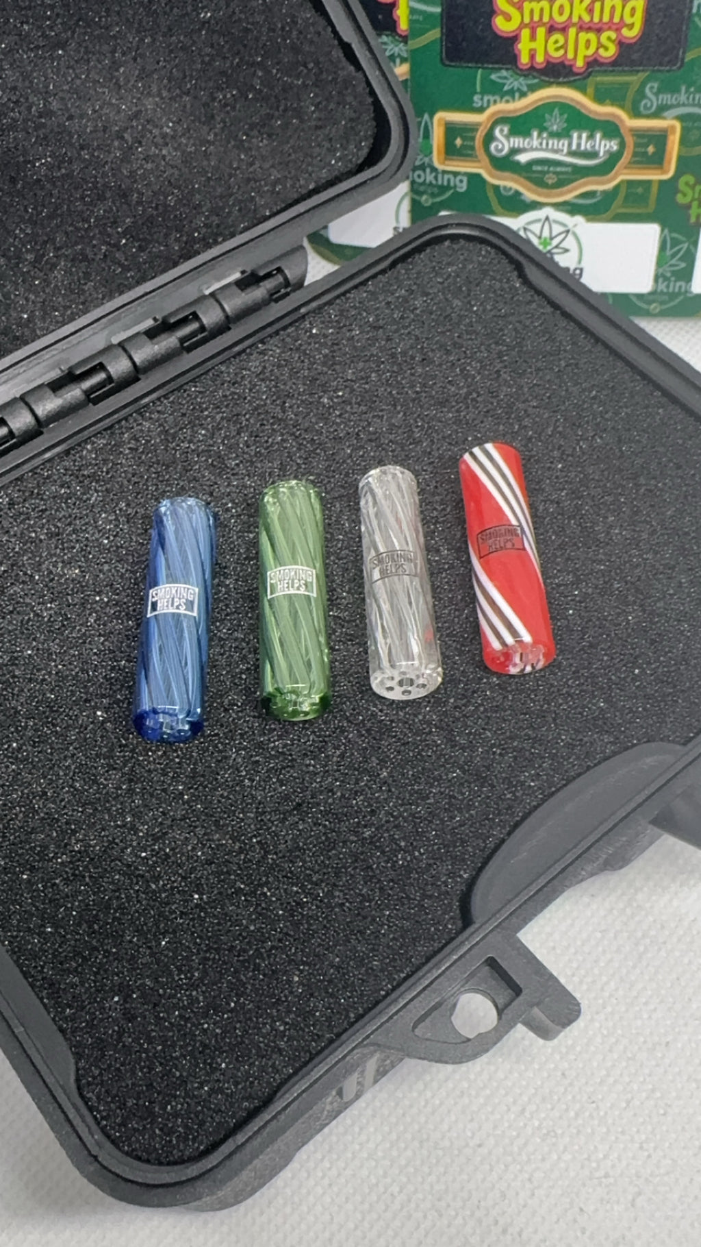 New Branded 8MM Glass Tips