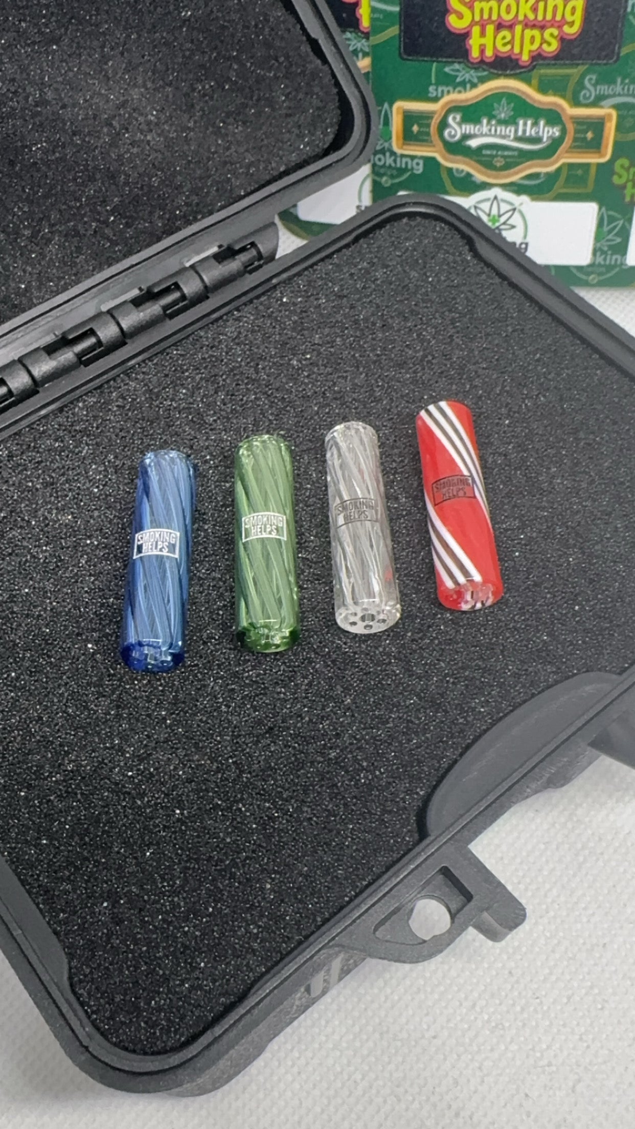 New Branded 8MM Glass Tips