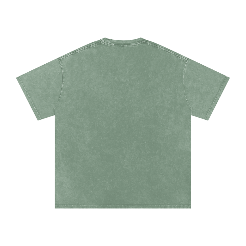 Smoking Helps Snow Washed Oversized Cotton T-Shirt
