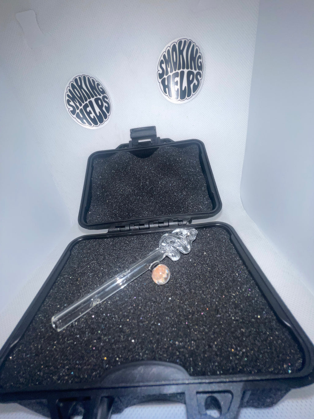 Helix Explosion Marble Set Glass Filter Tip