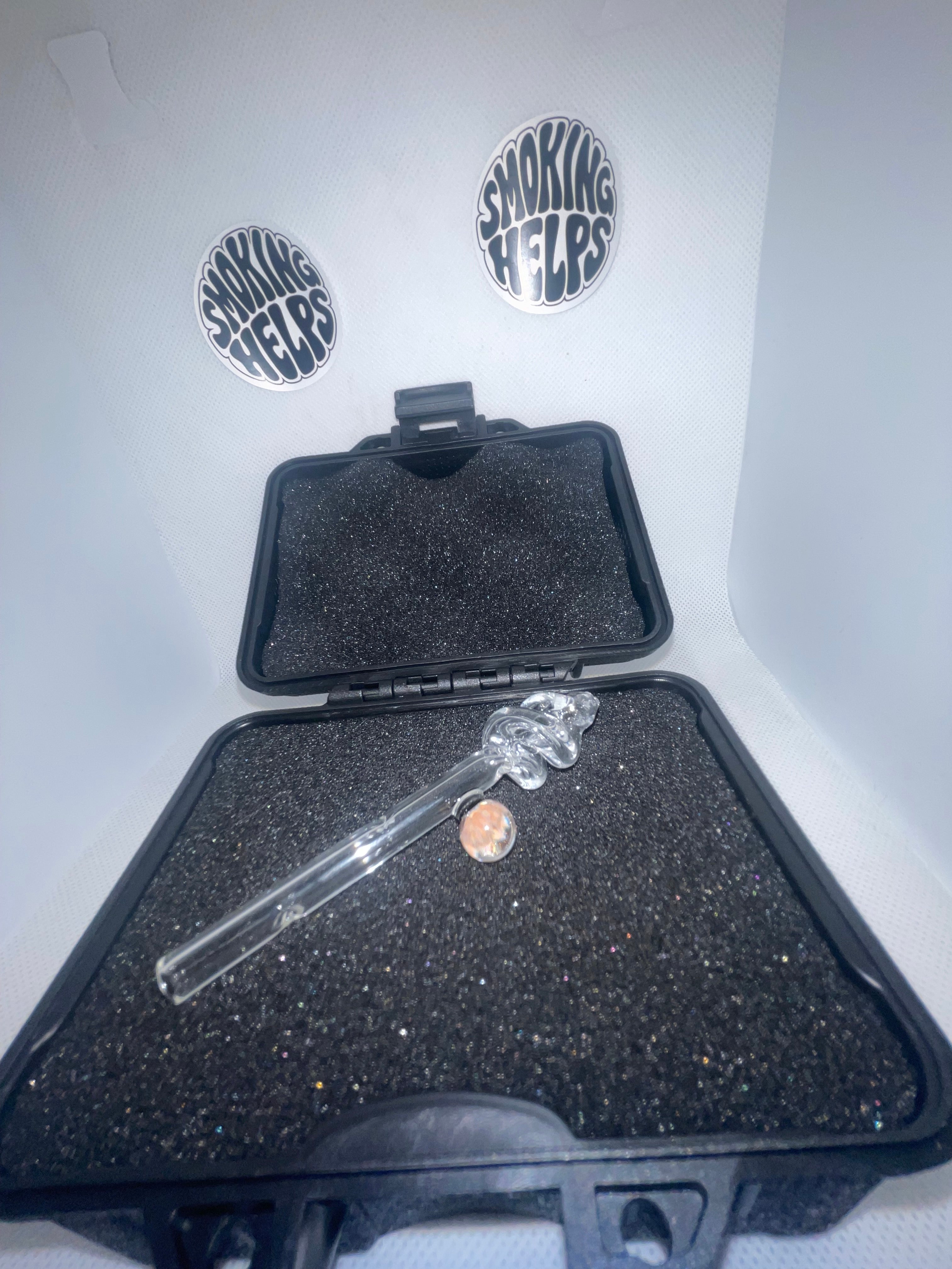 Helix Explosion Marble Set Glass Filter Tip