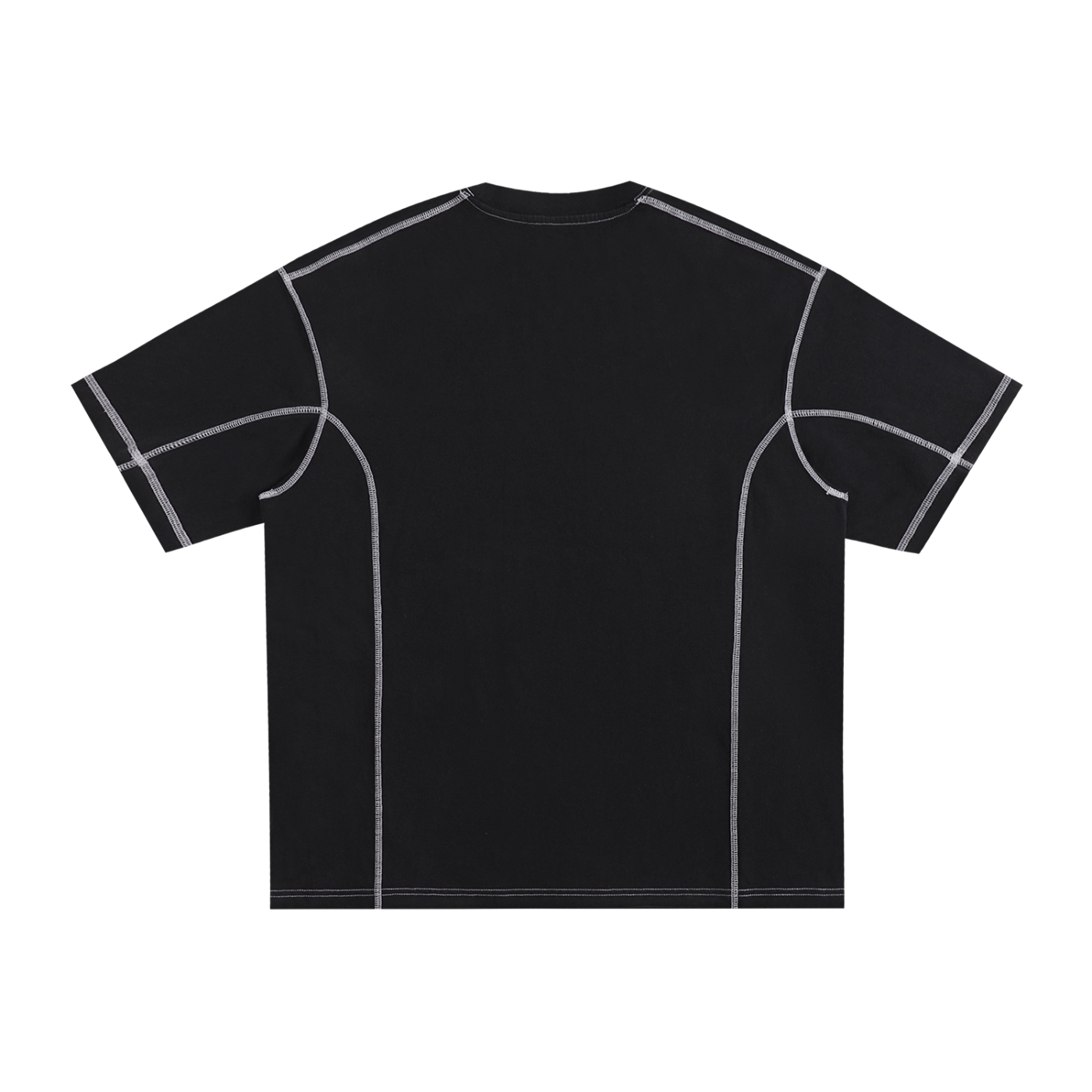 Smoking Helps Honey Dripping Logo Contrast-Stitched Cotton T-Shirt