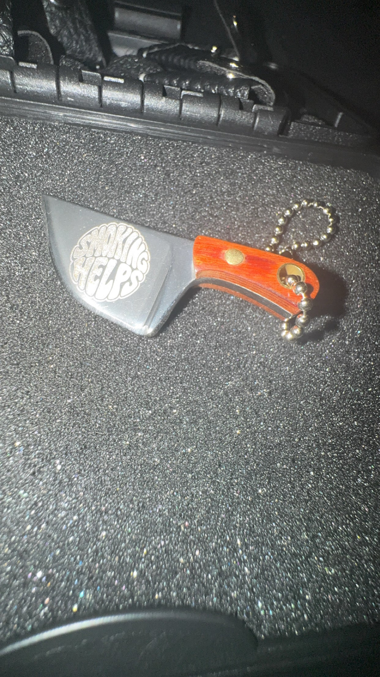 Rauchen hilft dem Messer