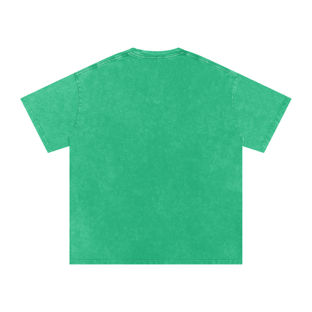 Smoking Helps Snow Washed Oversized Cotton T-Shirt