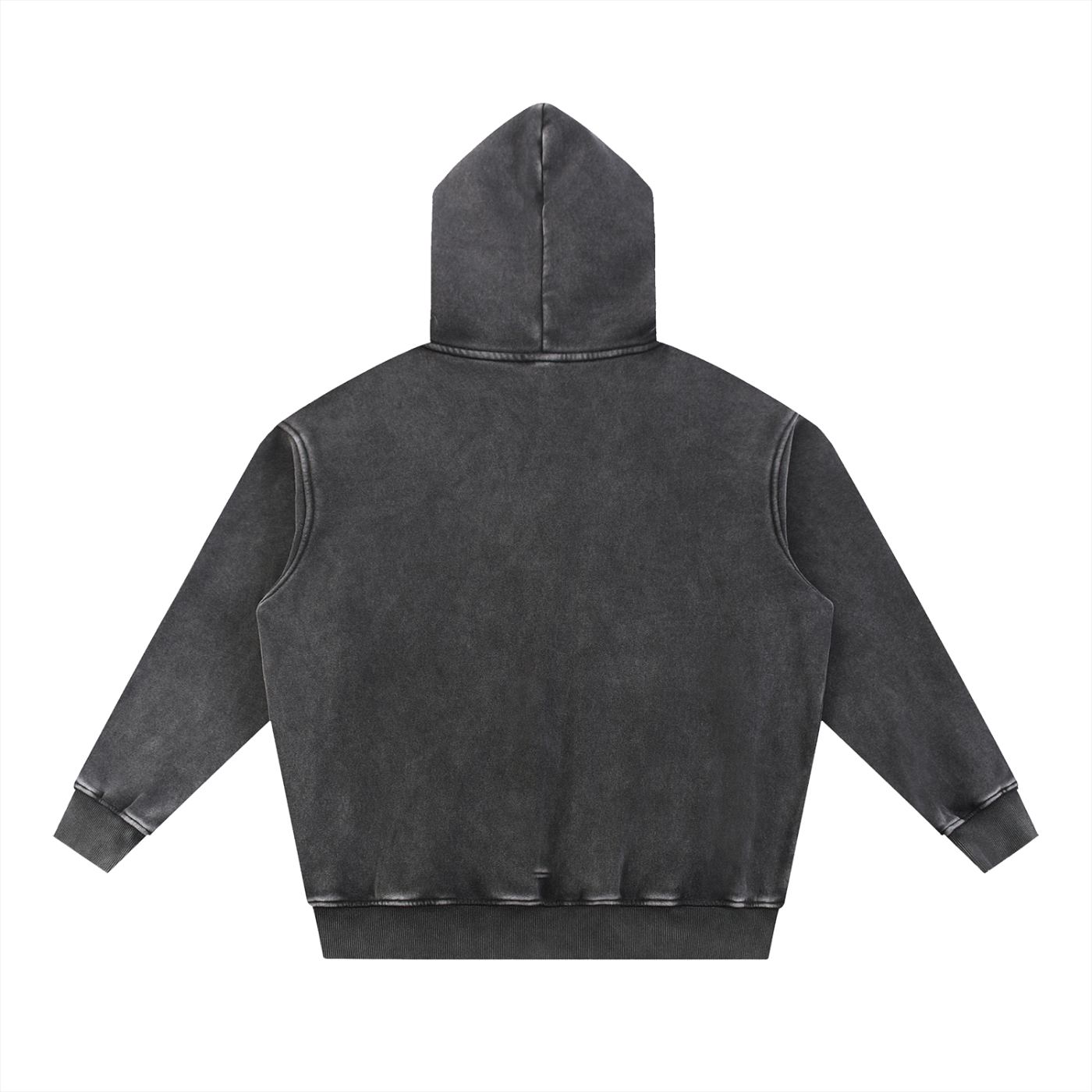 Smoking Helps Snow Wash Fleece Oversize Hoodie