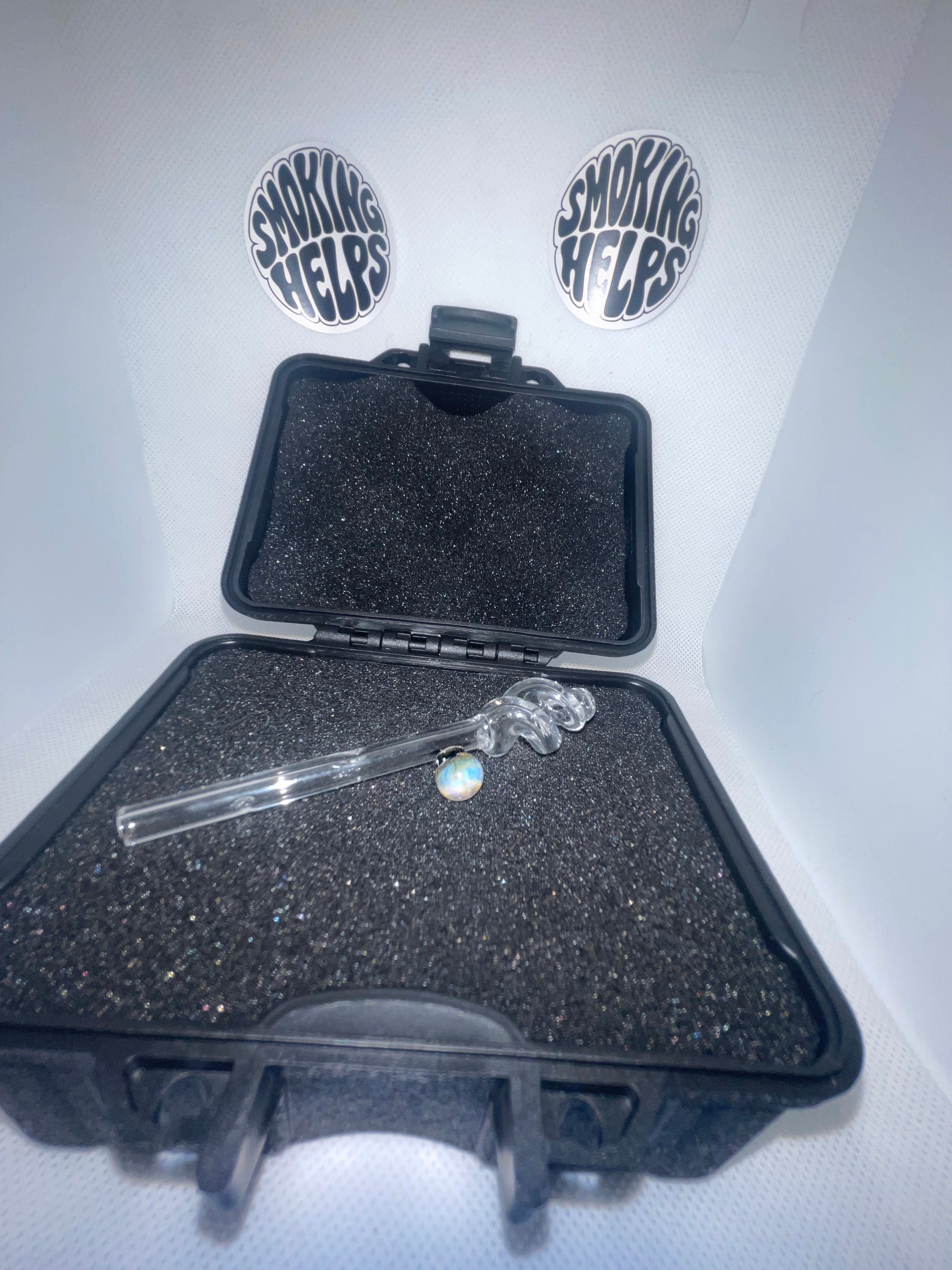 Helix Explosion Marble Set Glass Filter Tip