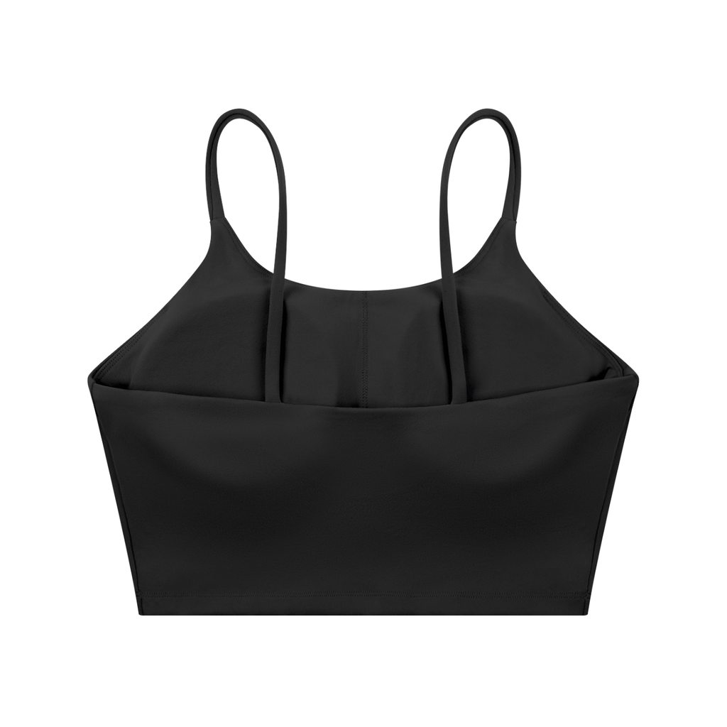 Smoking Helps Spaghetti Strap Yoga Sports Bra