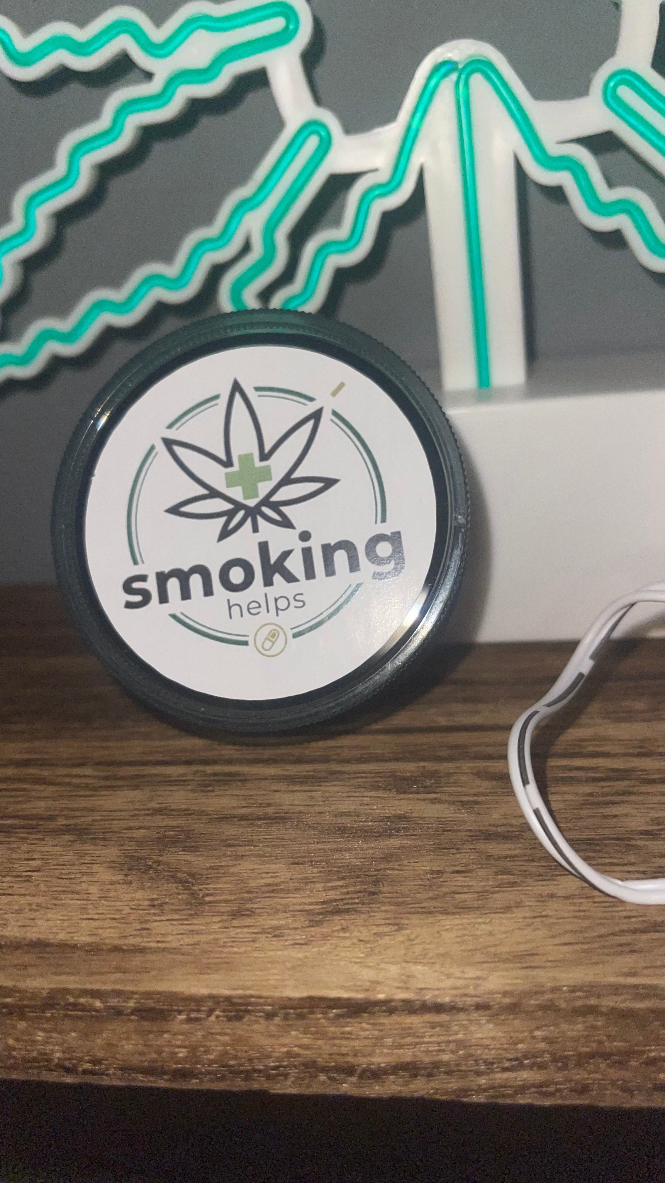 Smoking Helps Grinder