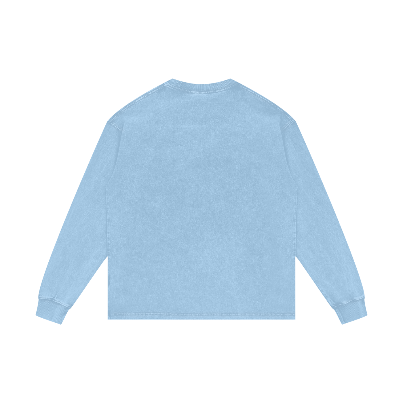 Smoking Helps Acid Wash Oversize Long Sleeve T-Shirt