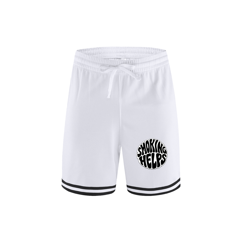 Smoking Helps Bubble Logo Basketball Shorts