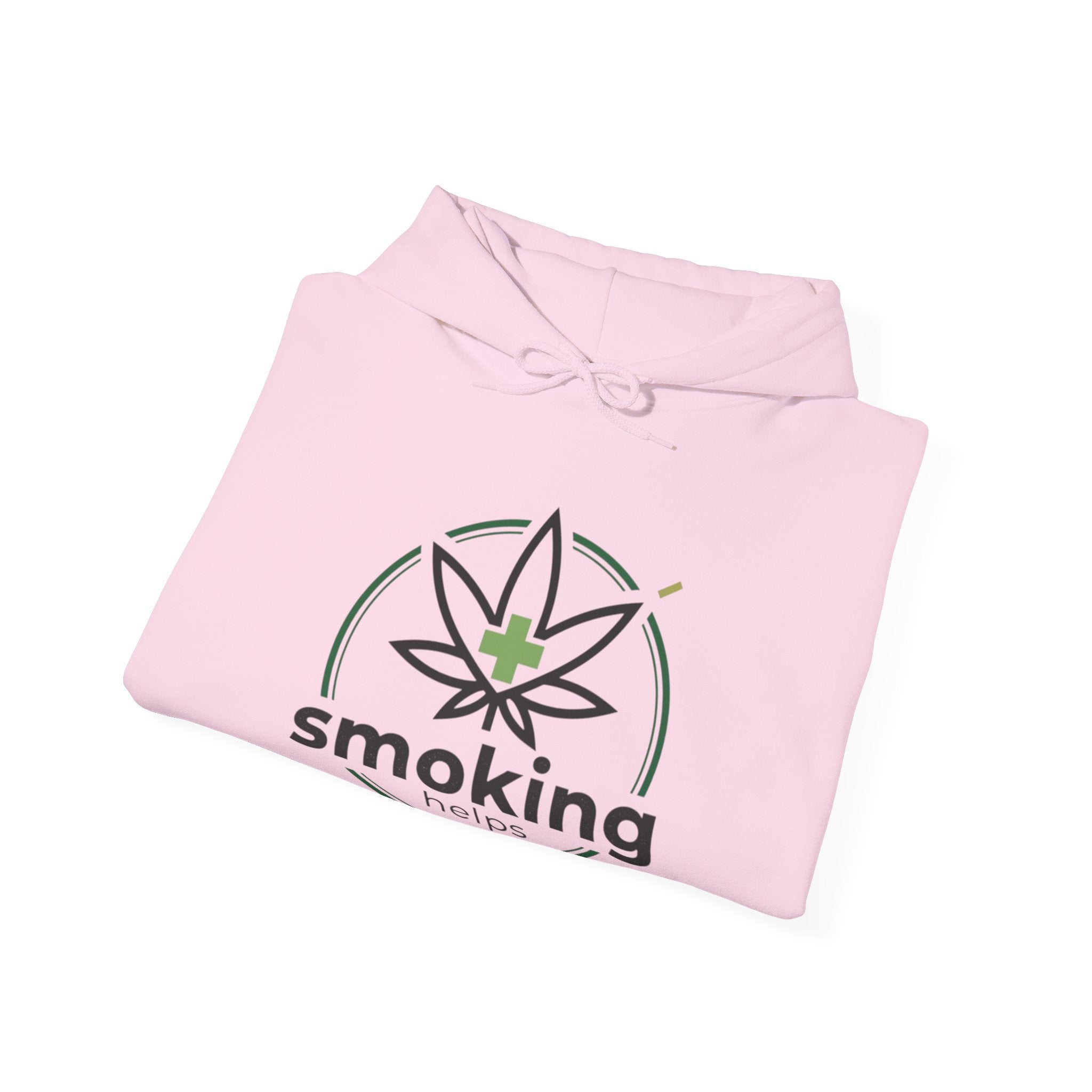 Hoodie — Smoking Helps Logo Pullover