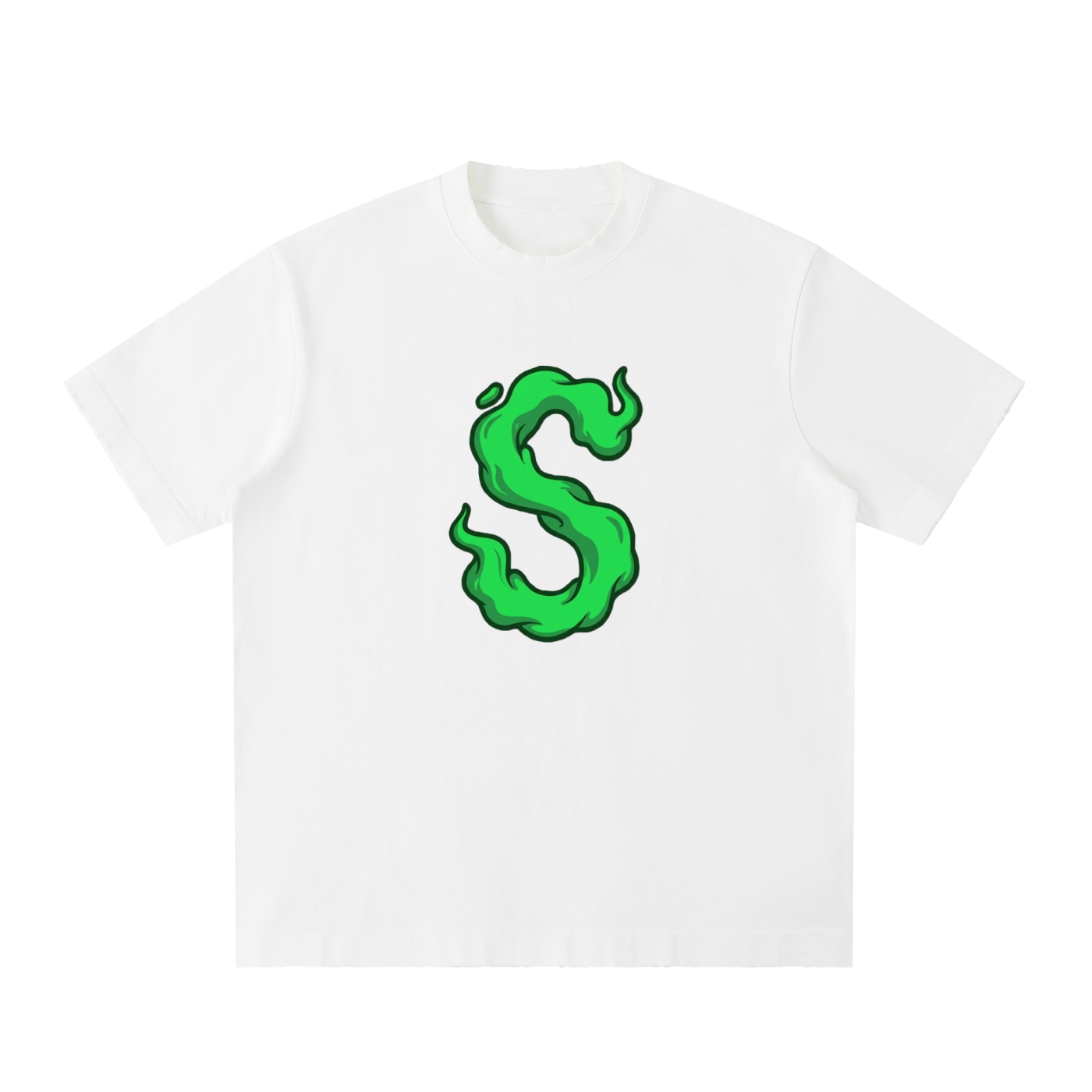 Heavyweight Vintage Washed Frayed T-Shirt S Branded