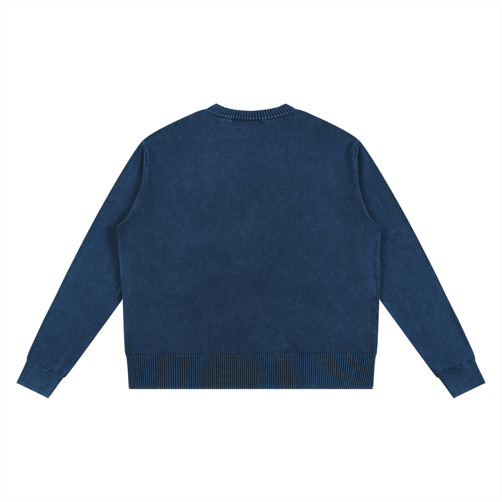 Smoking Helps Mineral Wash Oversized Sweater