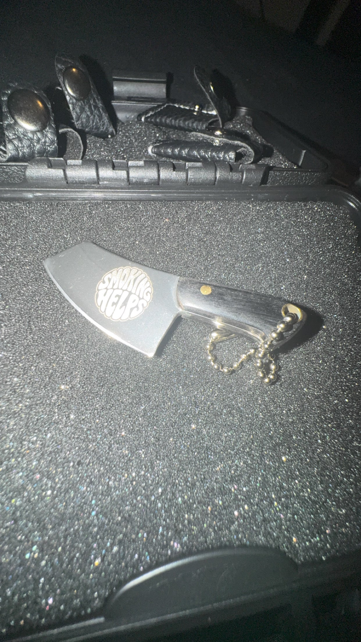 Rauchen hilft dem Messer