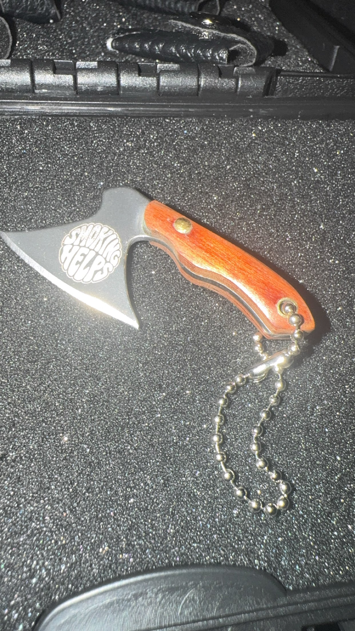 Rauchen hilft dem Messer