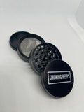 Smoking Helps Box Logo Metal Grinder