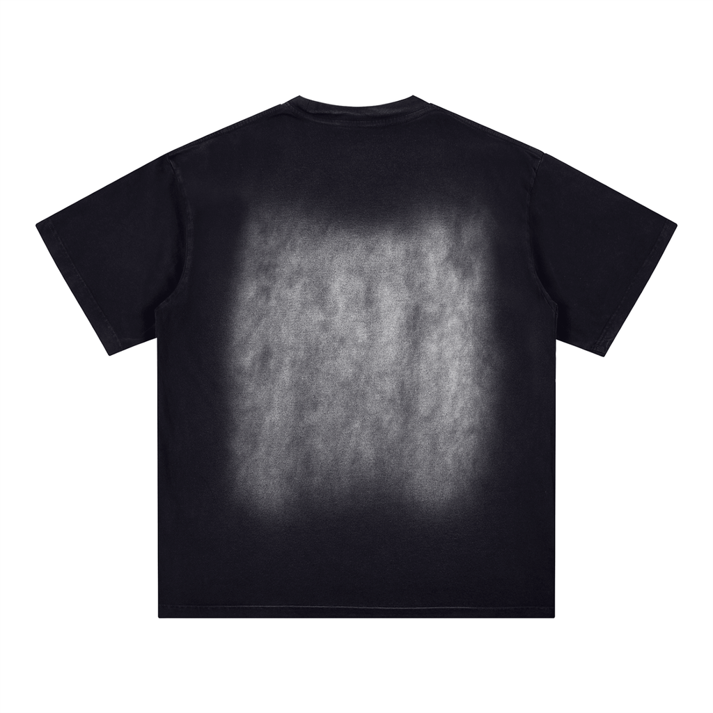 Square Patch Smoking Helps Box Logo Washed T-Shirt
