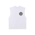 Raw Edge Cotton Smoking Helps Vest