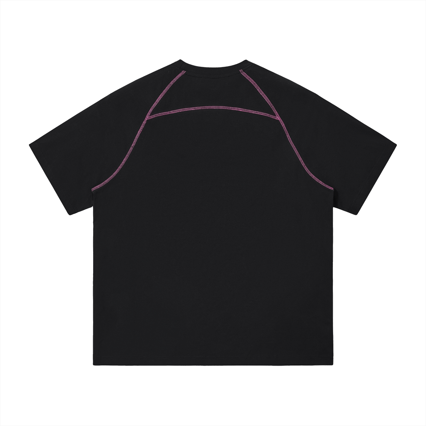 Smoking Helps Pink Honey Drip Contrast Stitch Raglan T-Shirt