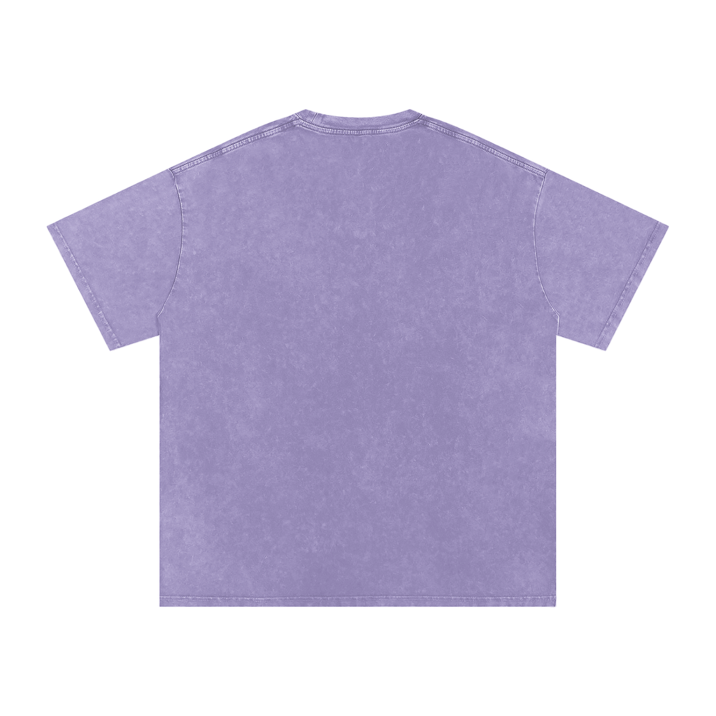 Smoking Helps Snow Washed Oversized Cotton T-Shirt