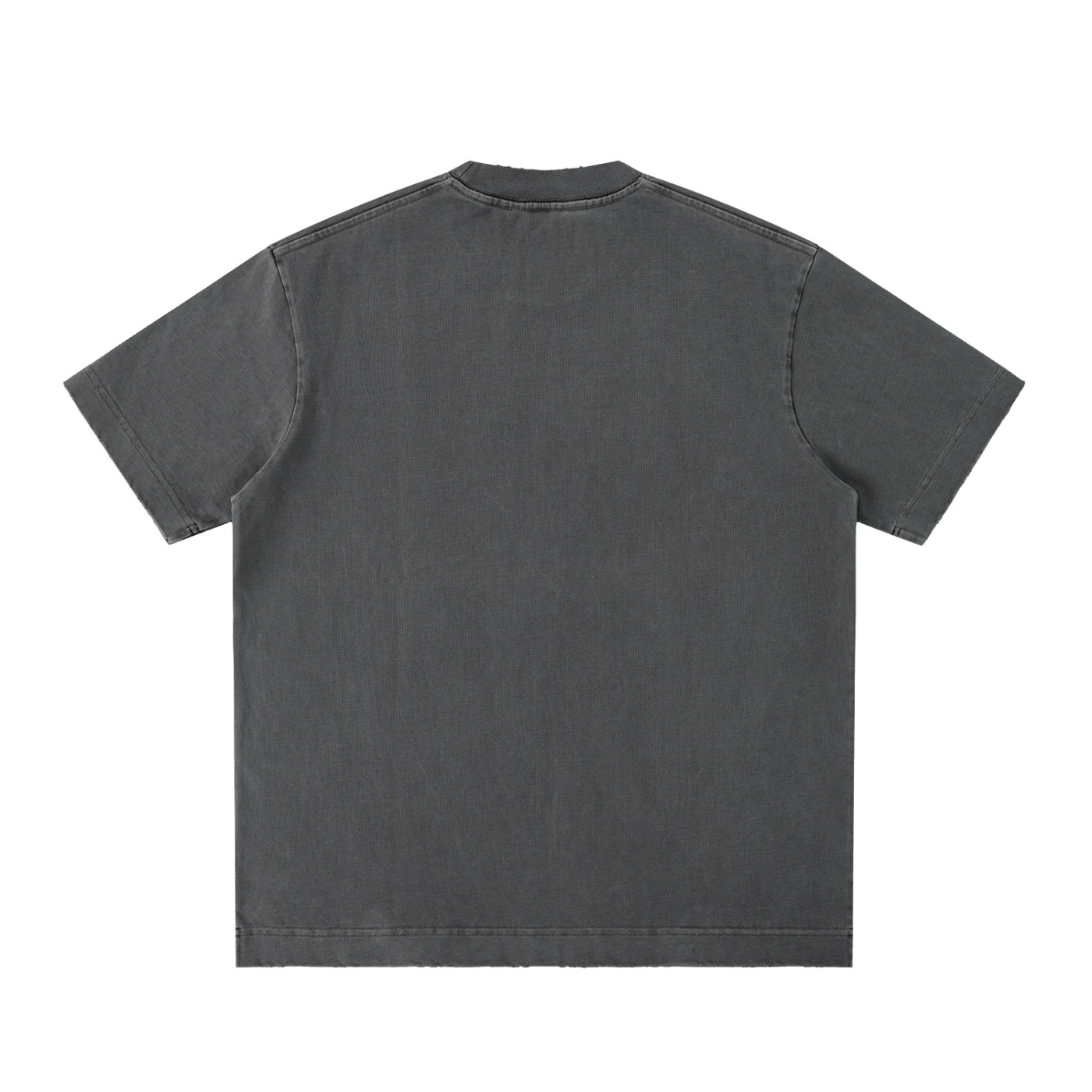 Heavyweight Vintage Washed Frayed T-Shirt S Branded