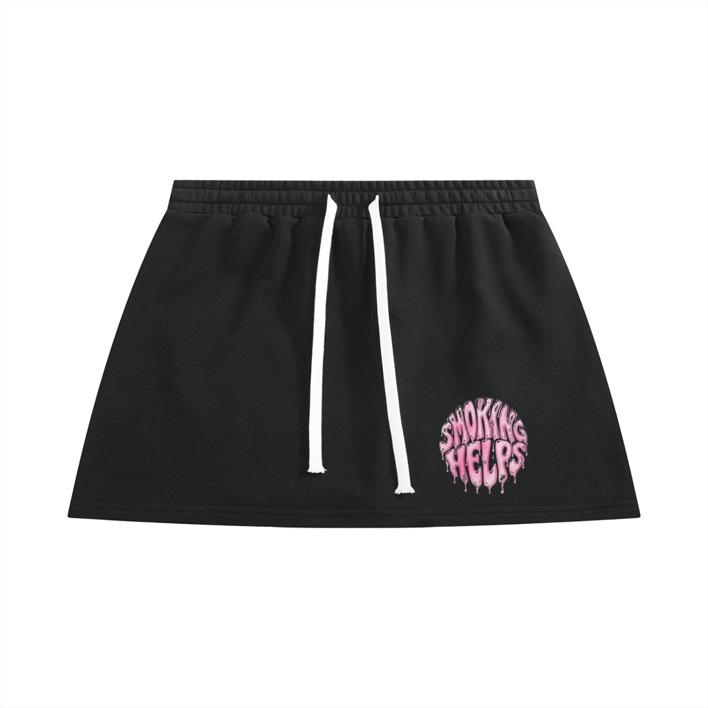 Women's Smoking Helps A-Line Mini Skirt
