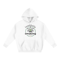 LewsFriedUp x Smoking Helps White Oversize Fleeced Hoodie
